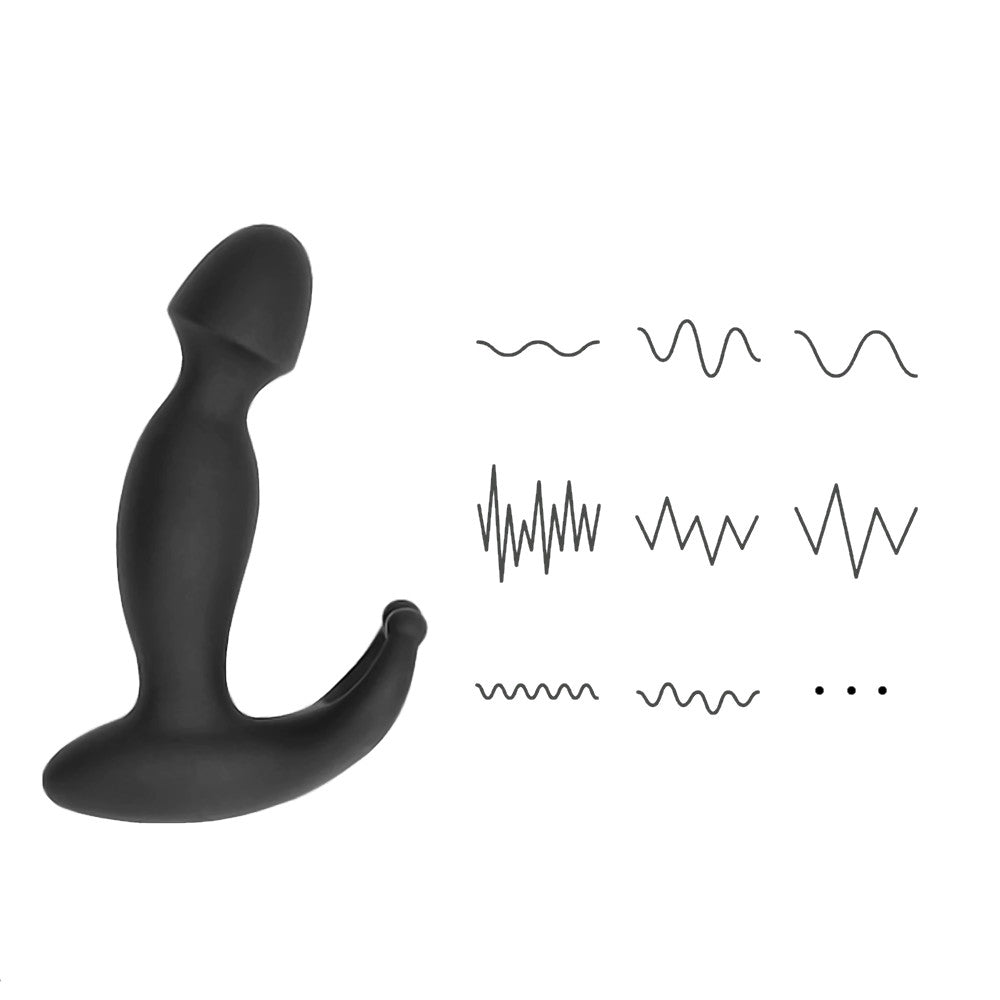 Waterproof Silicone Vibrating Prostate Plug