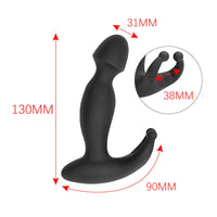 Waterproof Silicone Vibrating Prostate Plug