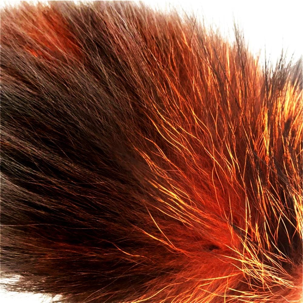 Black & Orange Fox Plug 16"