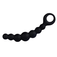 Curved Anal Toy String Plugs