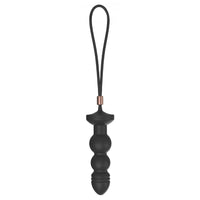 Silicone Vibrating Anal Beaded Plug