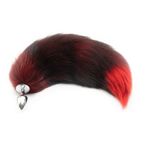 Red Cat Tail Metal Plug 16"