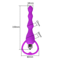 Beaded Vibrating Anal Toy