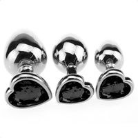 Candy Jeweled Butt Plug Set (3 Piece)