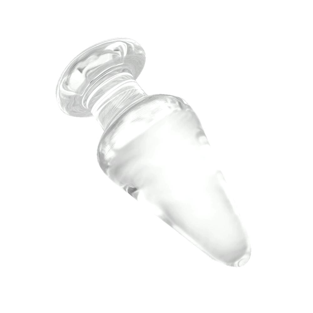 Extreme Big Glass Anal Toy Plug