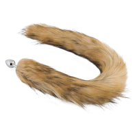 Brown Fox Tail Plug 32"