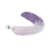 Purple Wolf Tail Plug 16"