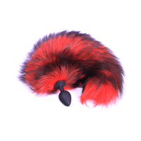 Red Anal Fox Tail 16"