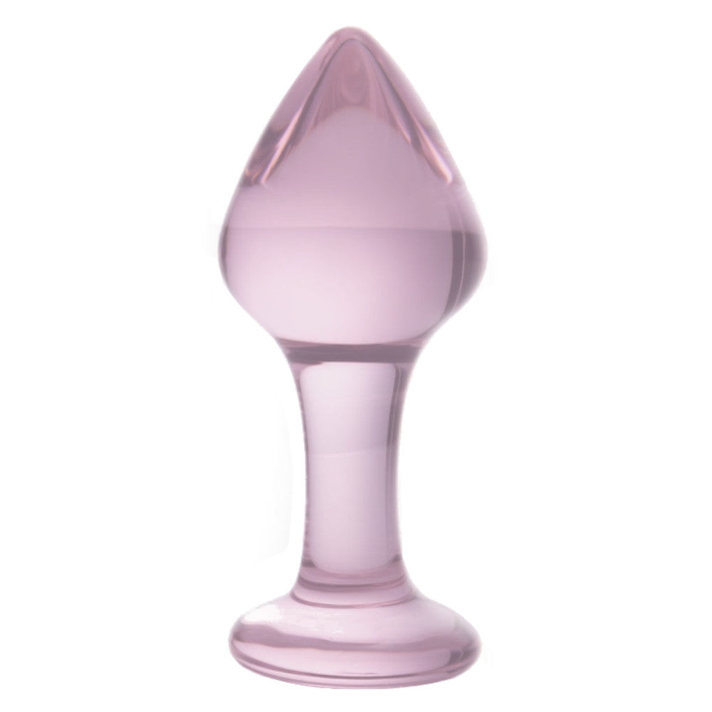 Rose Pink Anal Crystal Glass Kit (3 Piece)