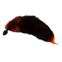 Black & Orange Fox Plug 16"