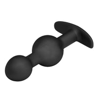Black Bead Silicone String Anal Toy