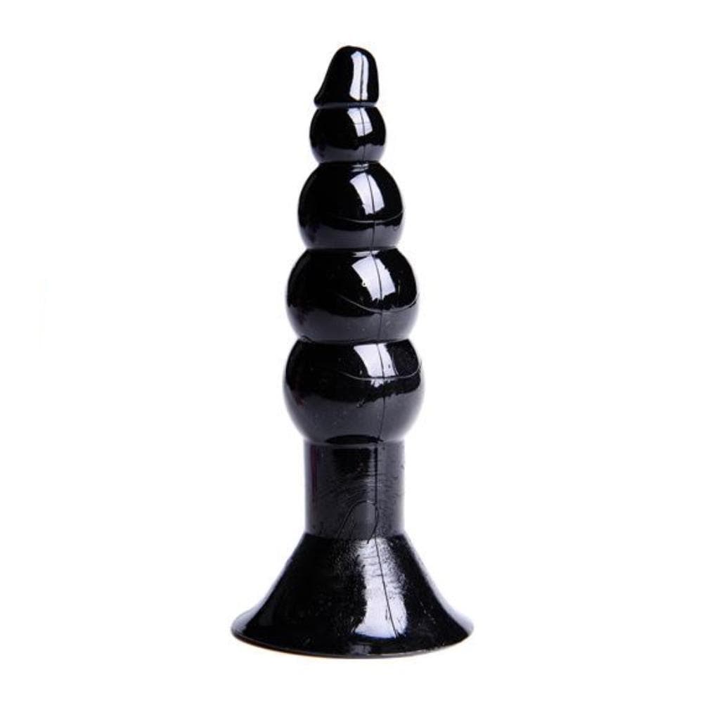 Jelly Anal Silicone Beaded Plug