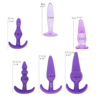 Jelly Silicone Plug Set (6 Piece)