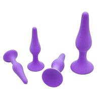 Beginner Small Silicone Butt Plug Training Set (4 Piece)