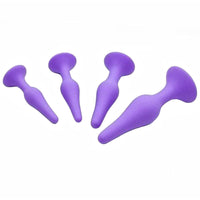 Beginner Small Silicone Butt Plug Training Set (4 Piece)