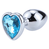 Steel Princess Heart Plug