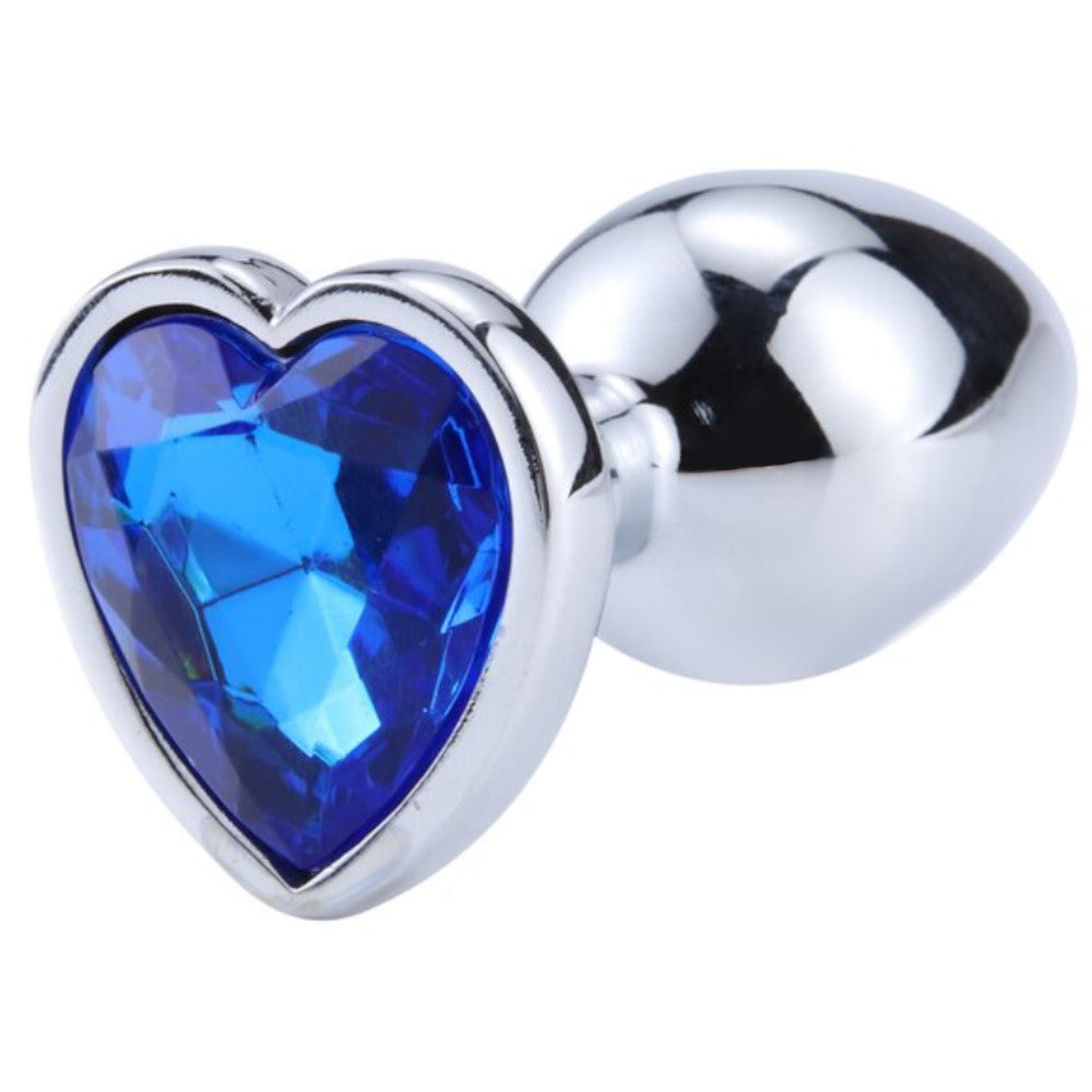 Steel Princess Heart Plug