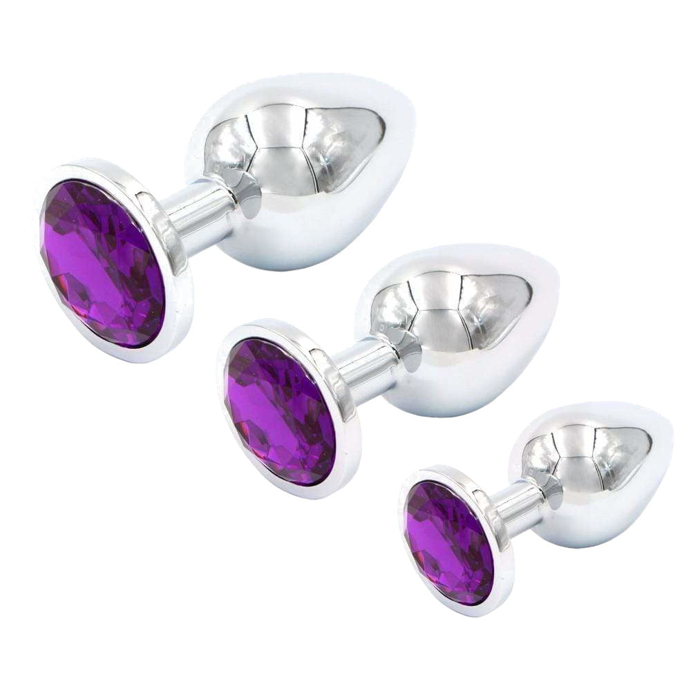 Shimmering Gem Plug Set (3 Piece)