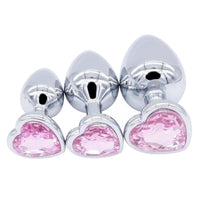 Heart Plug Set (3 Piece)