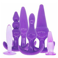 Silicone Anal Training Plug Set (6 Piece)