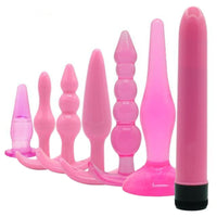 Beginner To Expert Anal Training Plug Set (7 Piece)