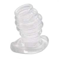 Ribbed Silicone Tunnel Plug