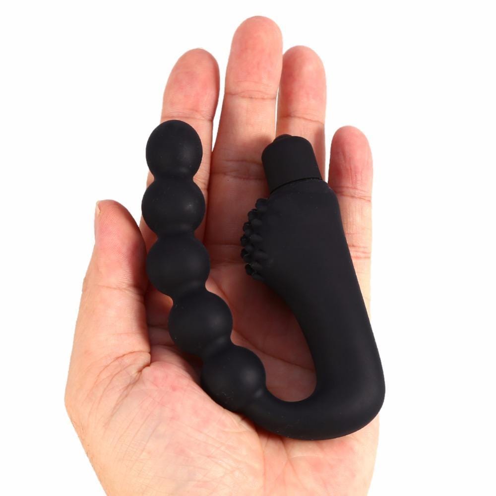 4" Silicone Waterproof Beads 10 Speed Prostate Massager