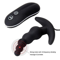 3" Silicone Prostate Massager with 10 Frequencies