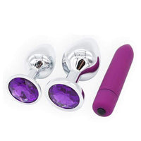 Amethyst Plug Set (3 Piece)