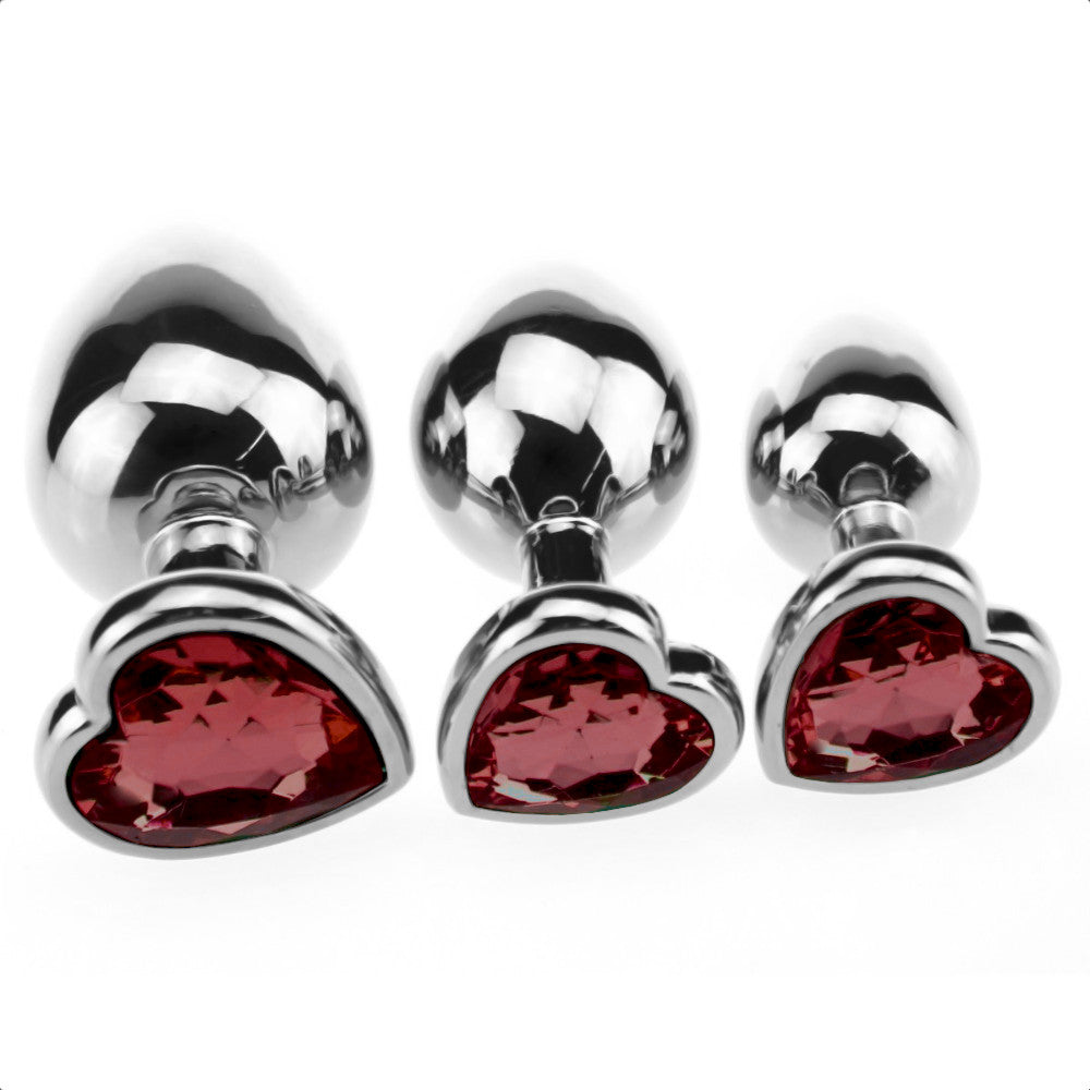 Candy Heart Plug Set (3 Piece)