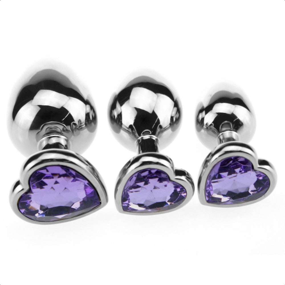 Candy Heart Plug Set (3 Piece)