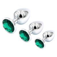 Jeweled Plug Set (3 Piece)