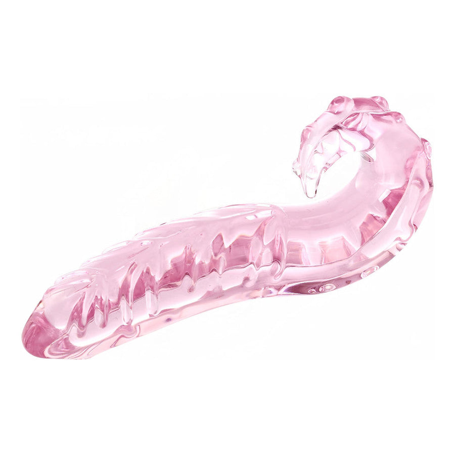 Pink Tentacle Glass Dildo