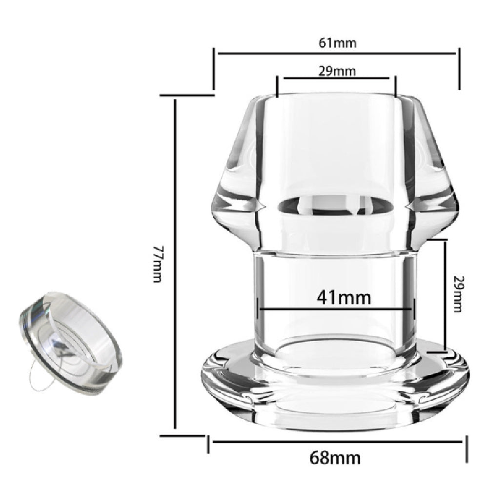Clear Silicone Hollow Sealing Plug