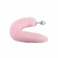 Pink Fox Tail With Plugging Tip