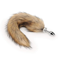 Magnetic Fox Tail Butt Plug, 4 Colors!